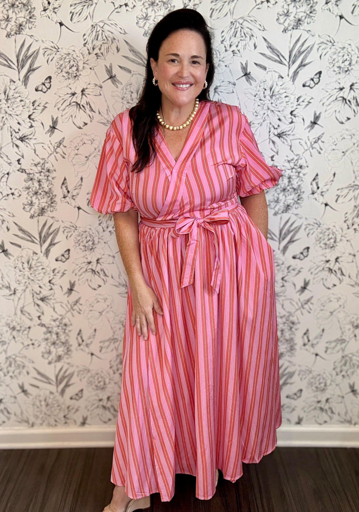Rosemary Stripe Midi - Best & Co. Boutique