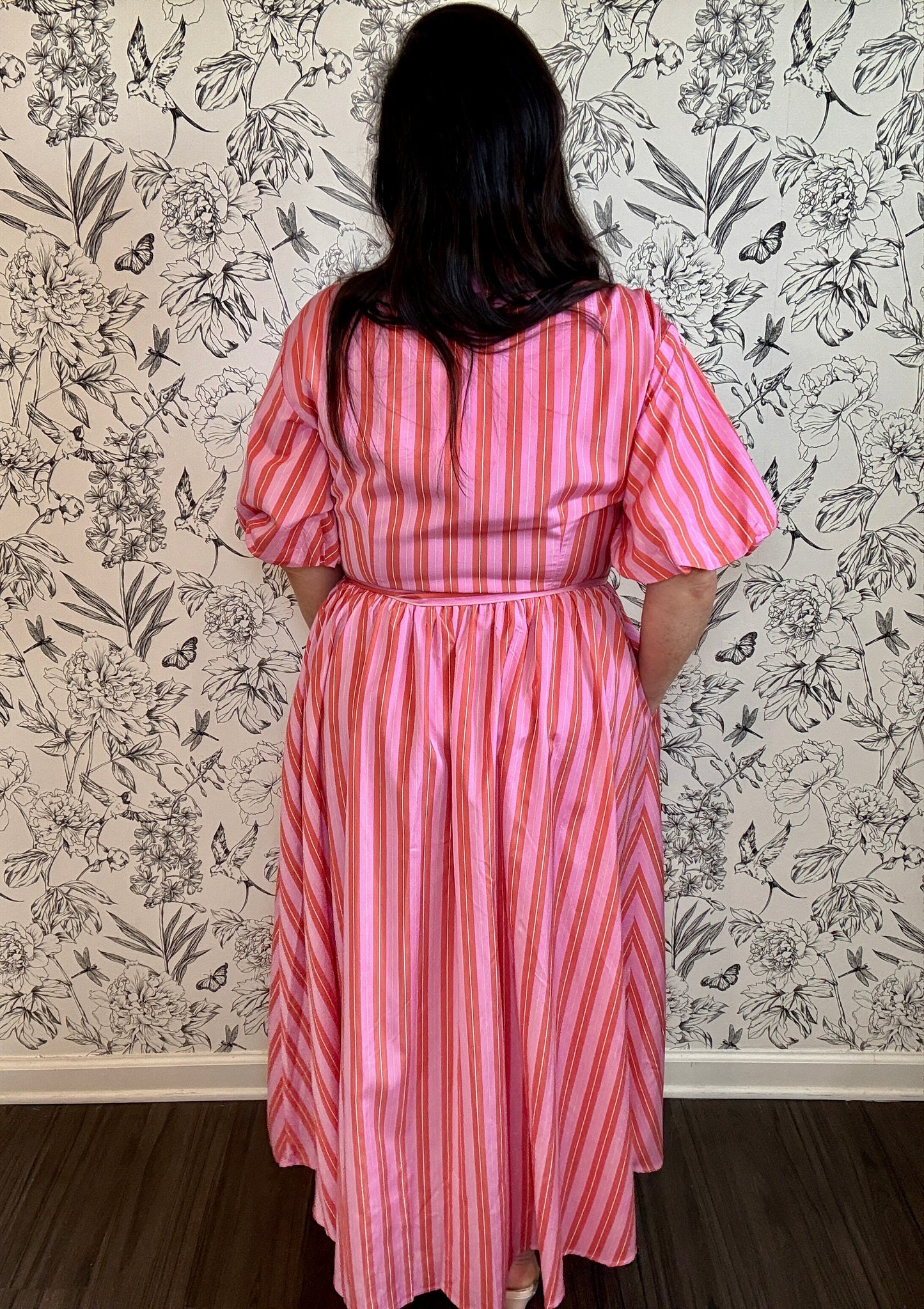 Rosemary Stripe Midi - Best & Co. Boutique