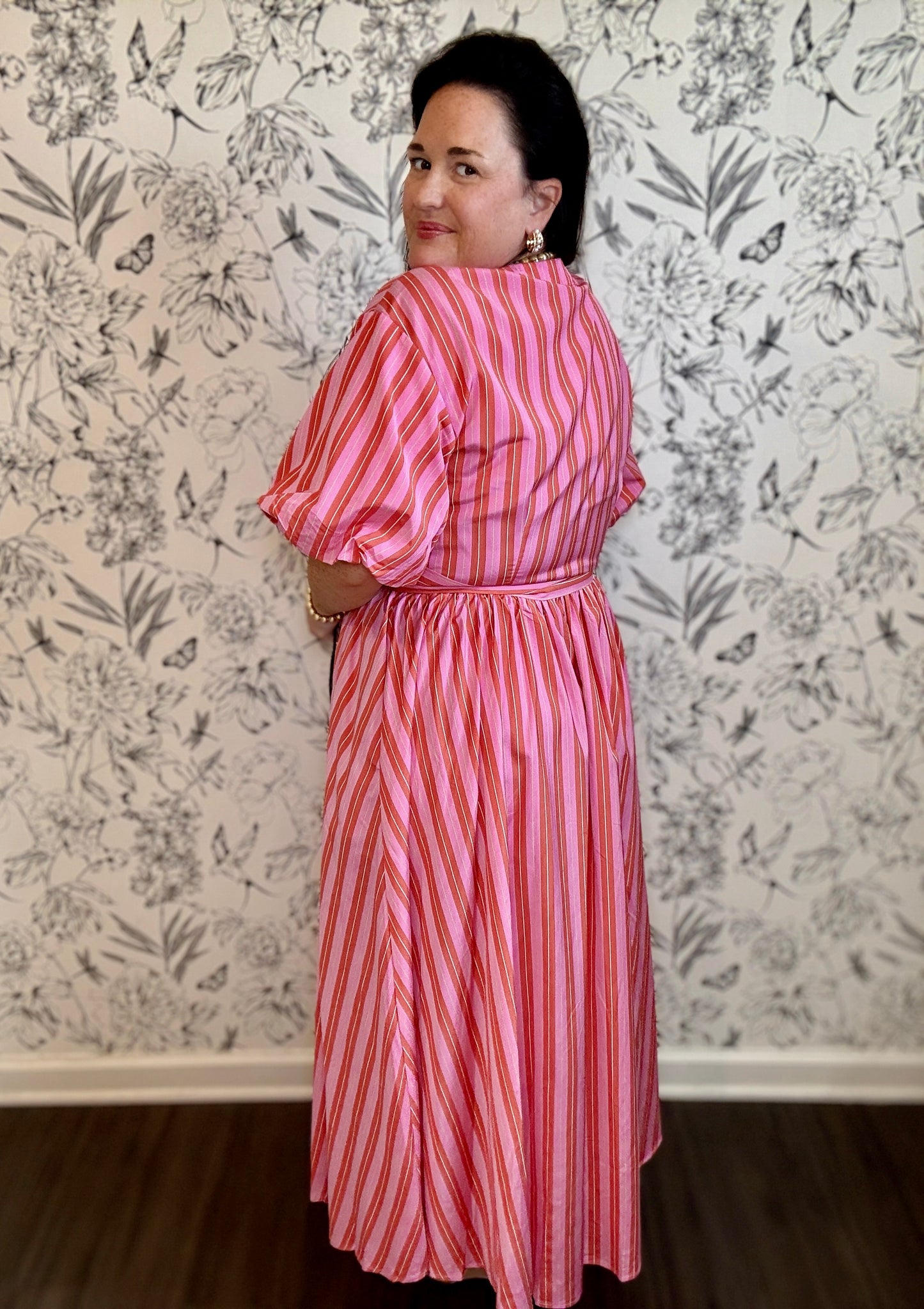 Rosemary Stripe Midi - Best & Co. Boutique