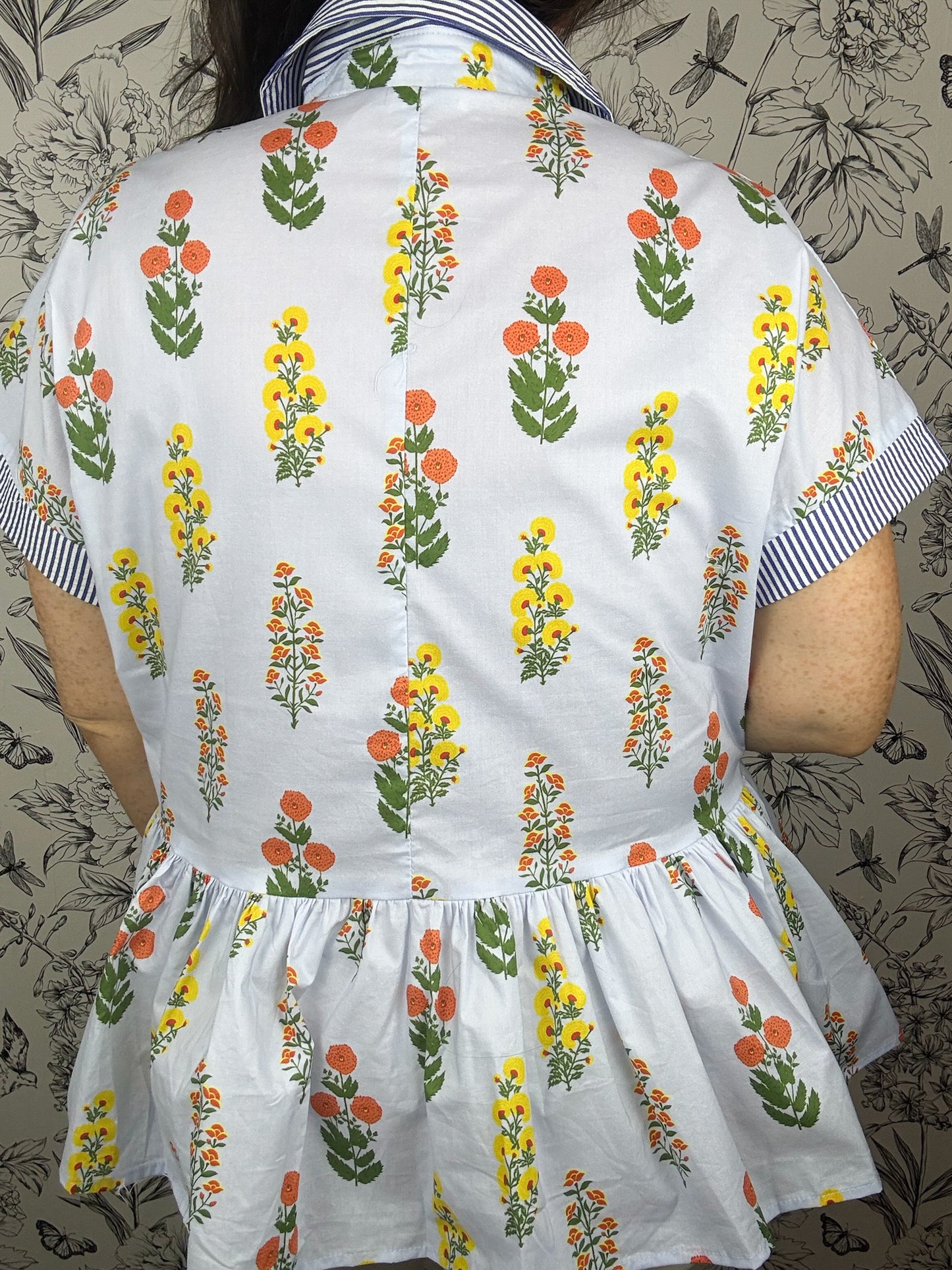 Bayside Bloom Button Up