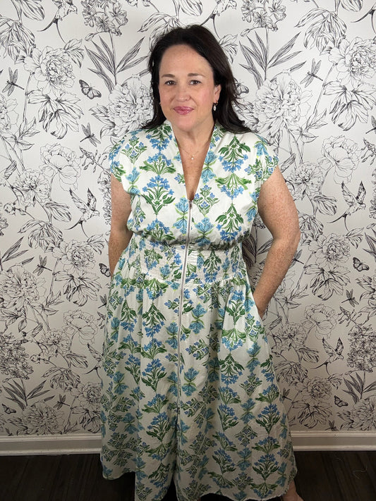 Easy Romance Floral Midi