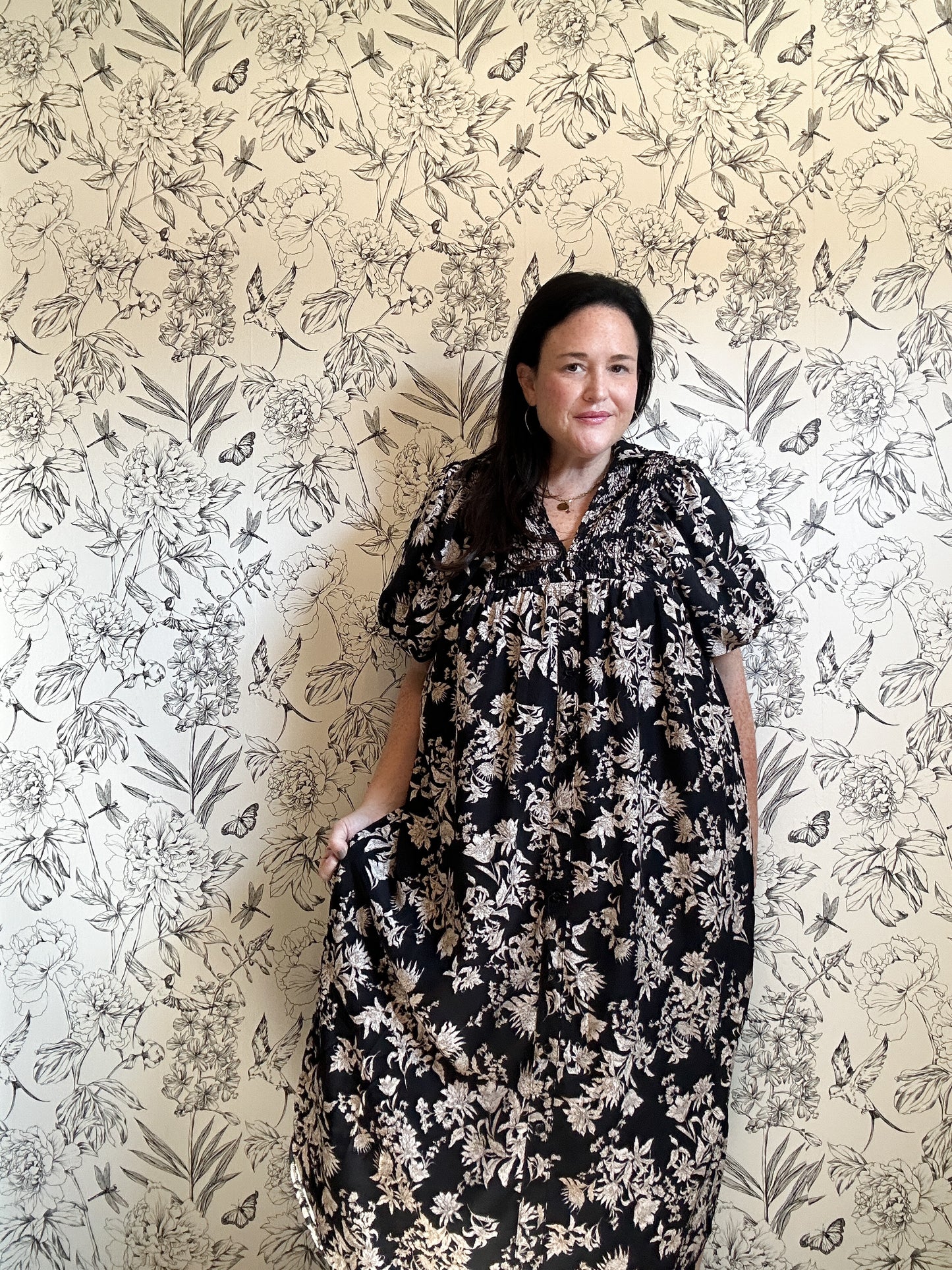 The Dahlia Floral Dress - Best & Co. Boutique