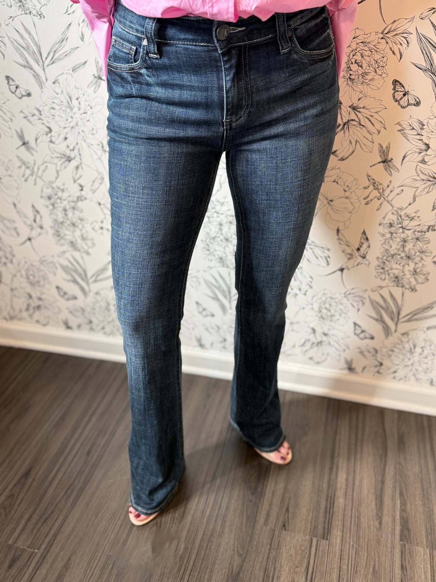 The Natalie Bootcut Dark Wash