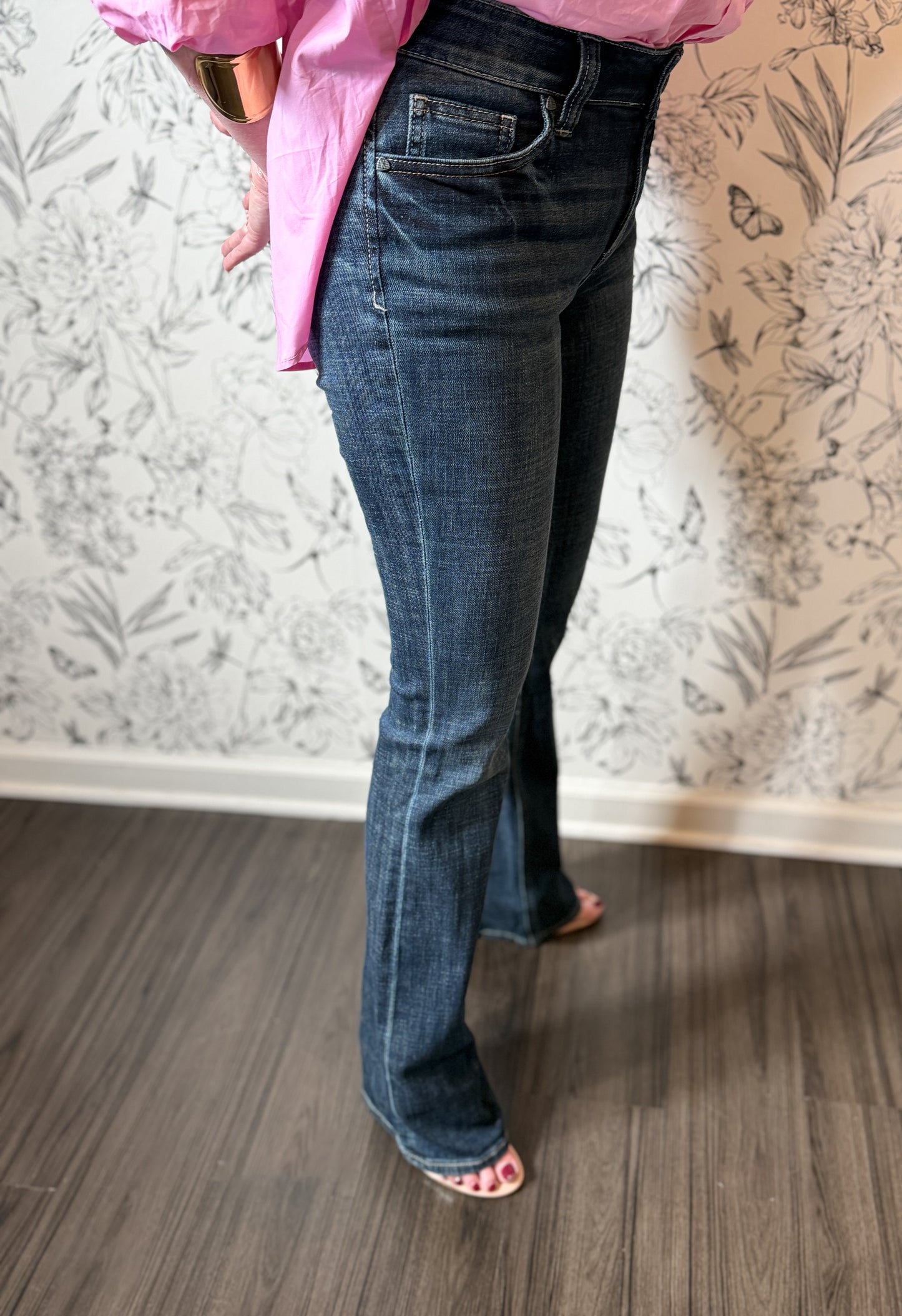The Natalie Bootcut Dark Wash