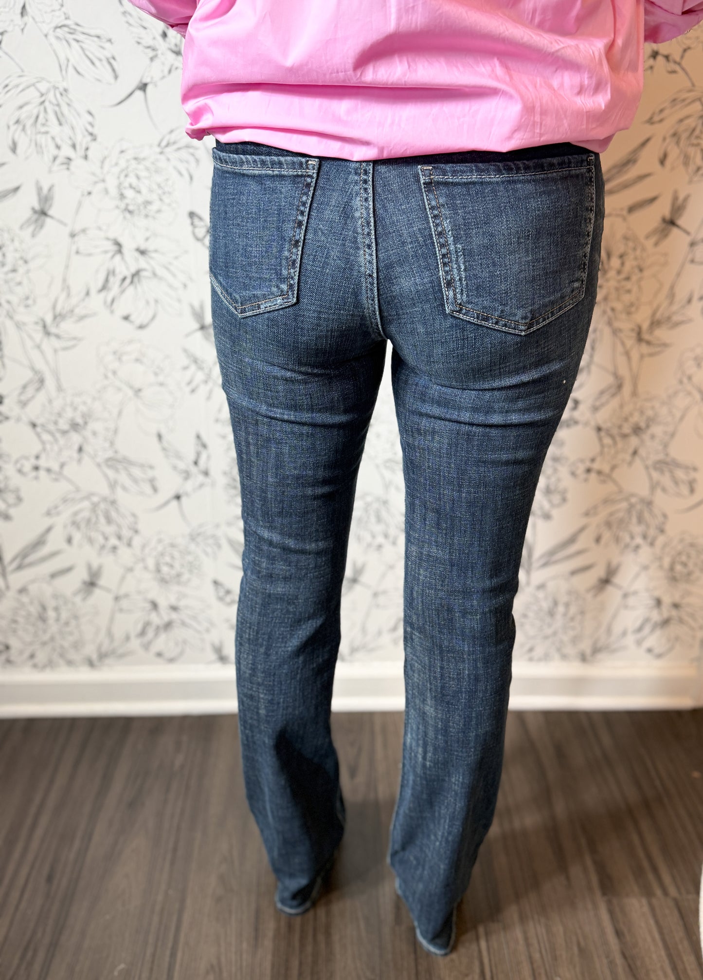 The Natalie Bootcut Dark Wash