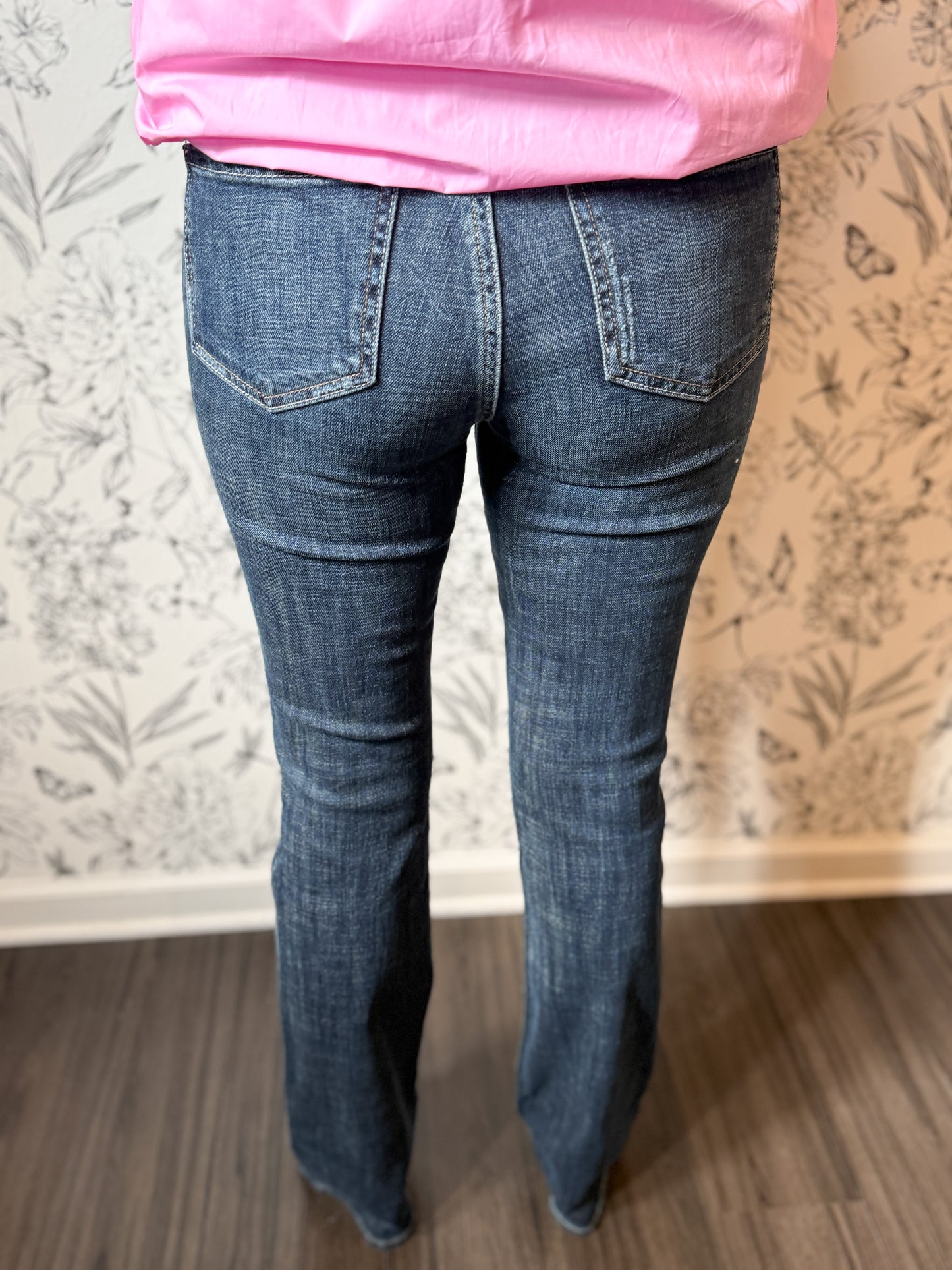 The Natalie Bootcut Dark Wash