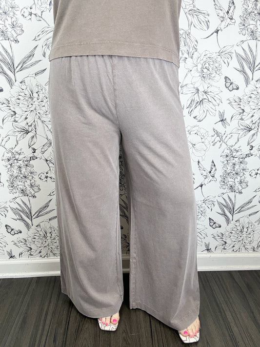 scout jersey wide leg pant Z SUPPLY