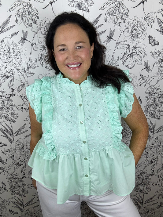 Sweet Pea Peplum Blouse