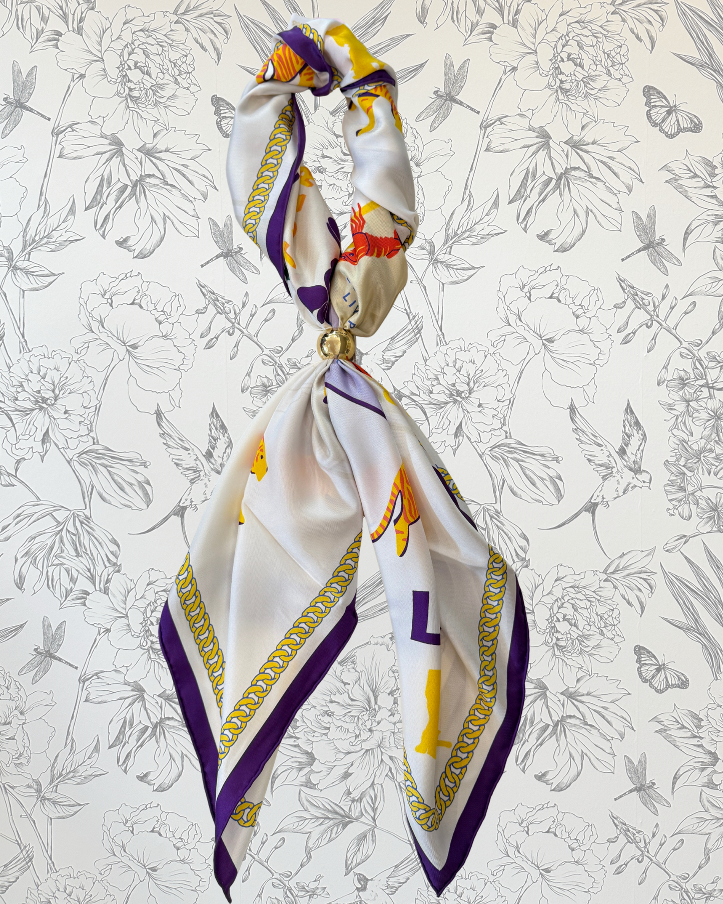 Golden Bead for Saturday Scarf - Best & Co. Boutique