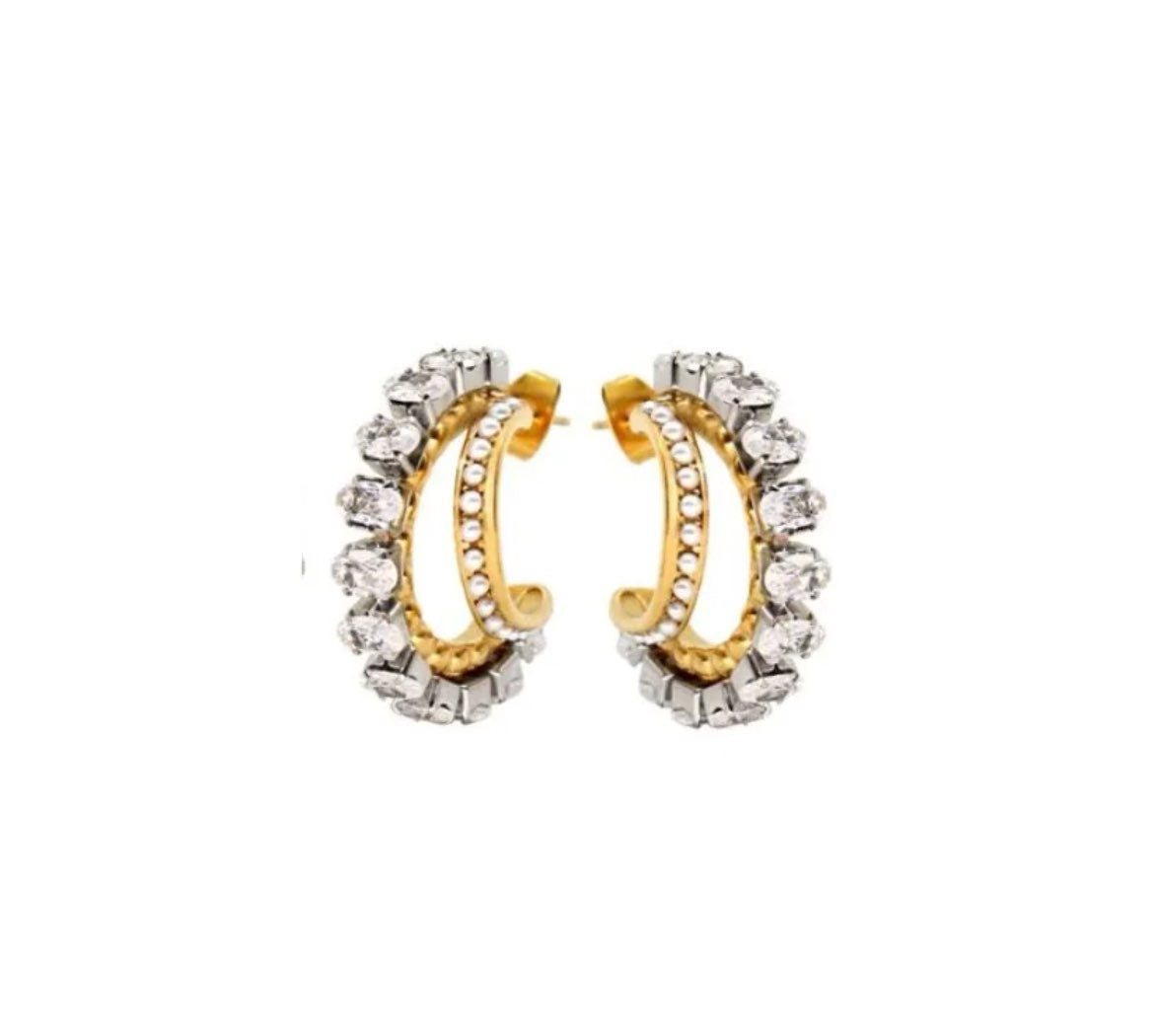 Double Trouble Hoop - Best & Co. Boutique