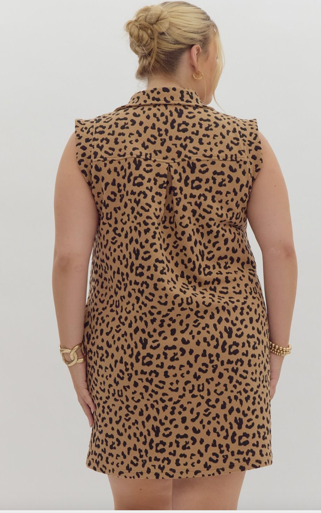 The Lucy Leopard Dress - Best & Co. Boutique