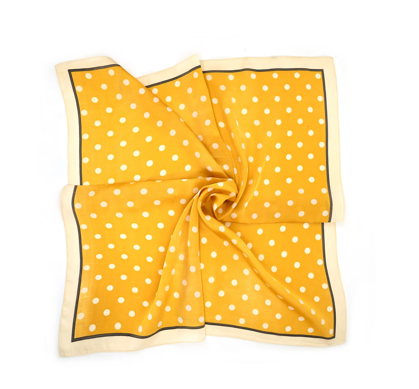 Classic Dot Scarf | Yellow