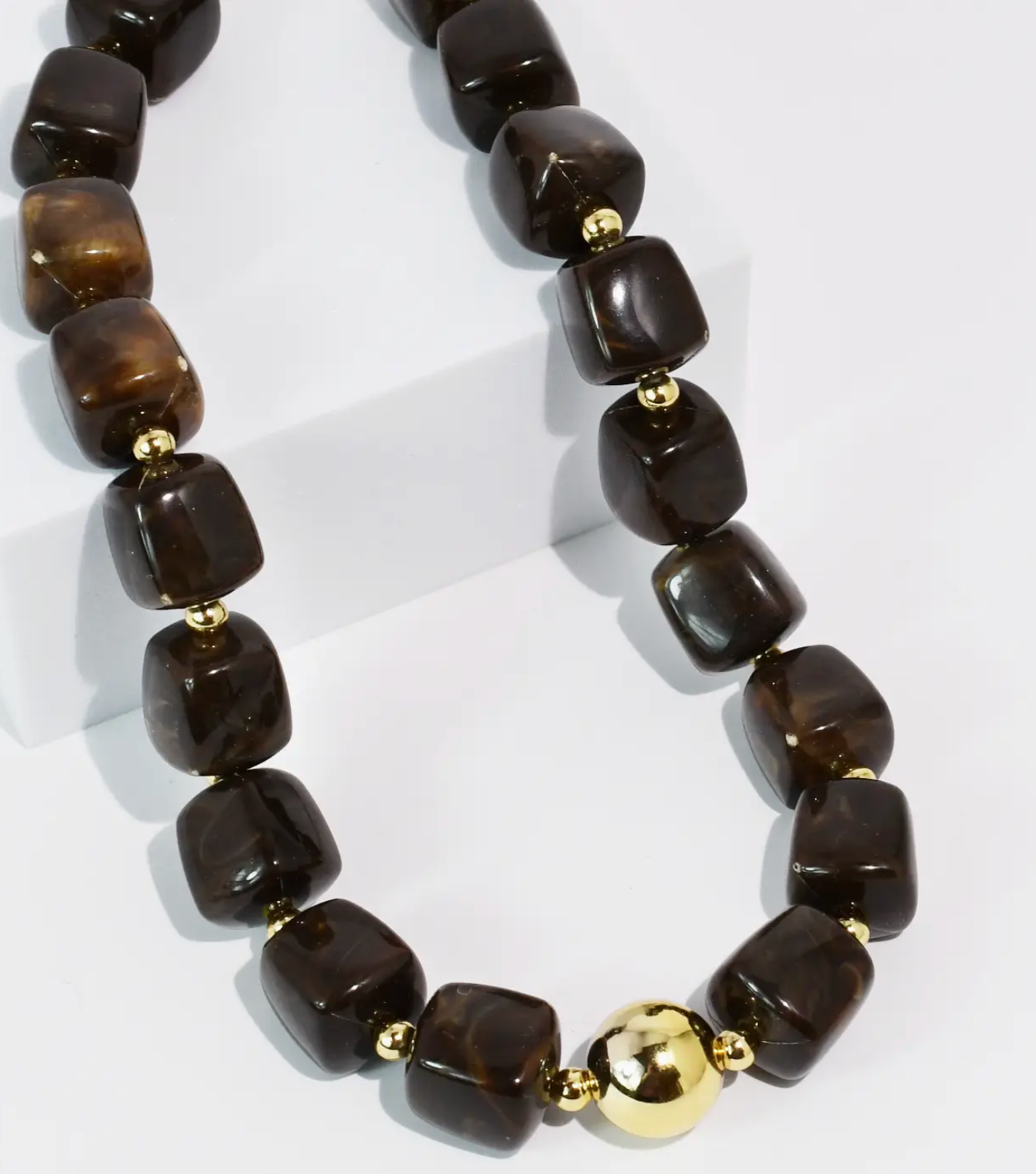 Lumi Statement Necklace | Dark