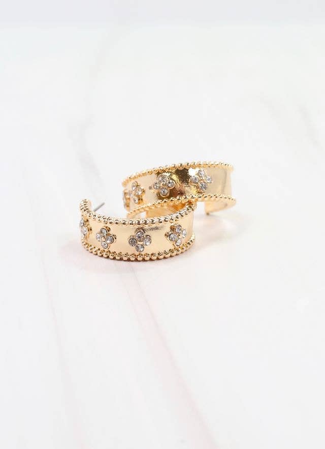 Izabela CZ Hoops