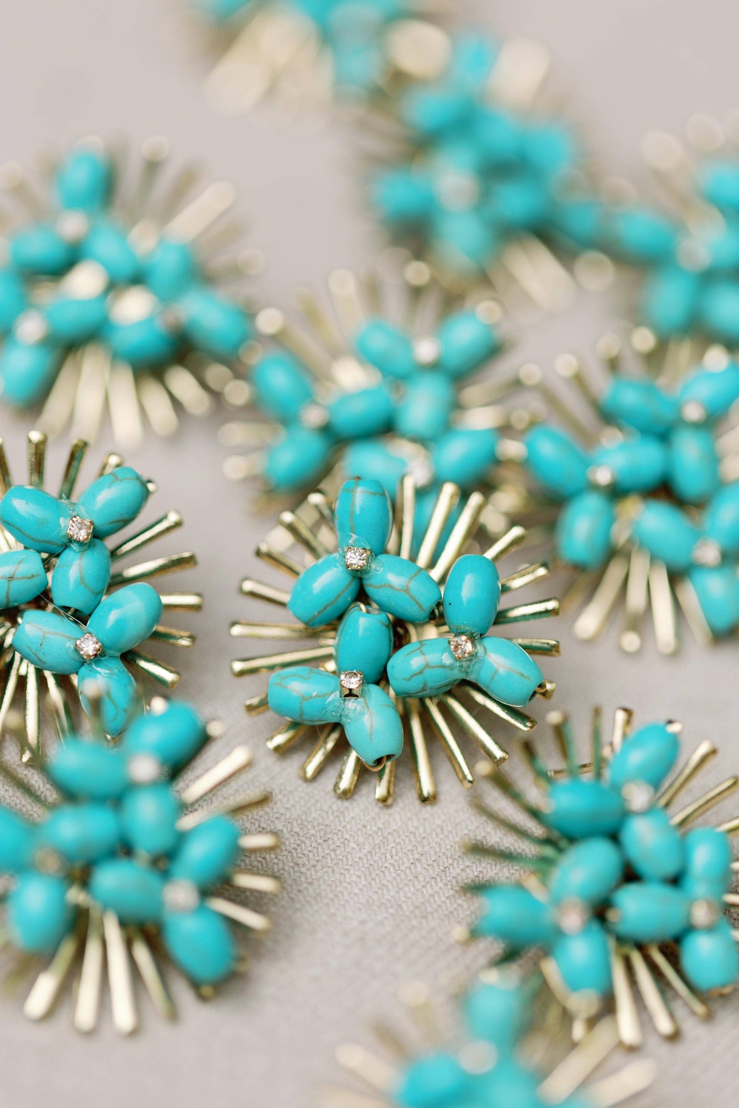 Ines Turquoise Earrings - Best & Co. Boutique