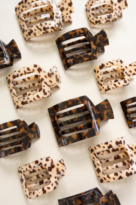 Teleties | Medium Flat Square Hair Clip - Best & Co. Boutique