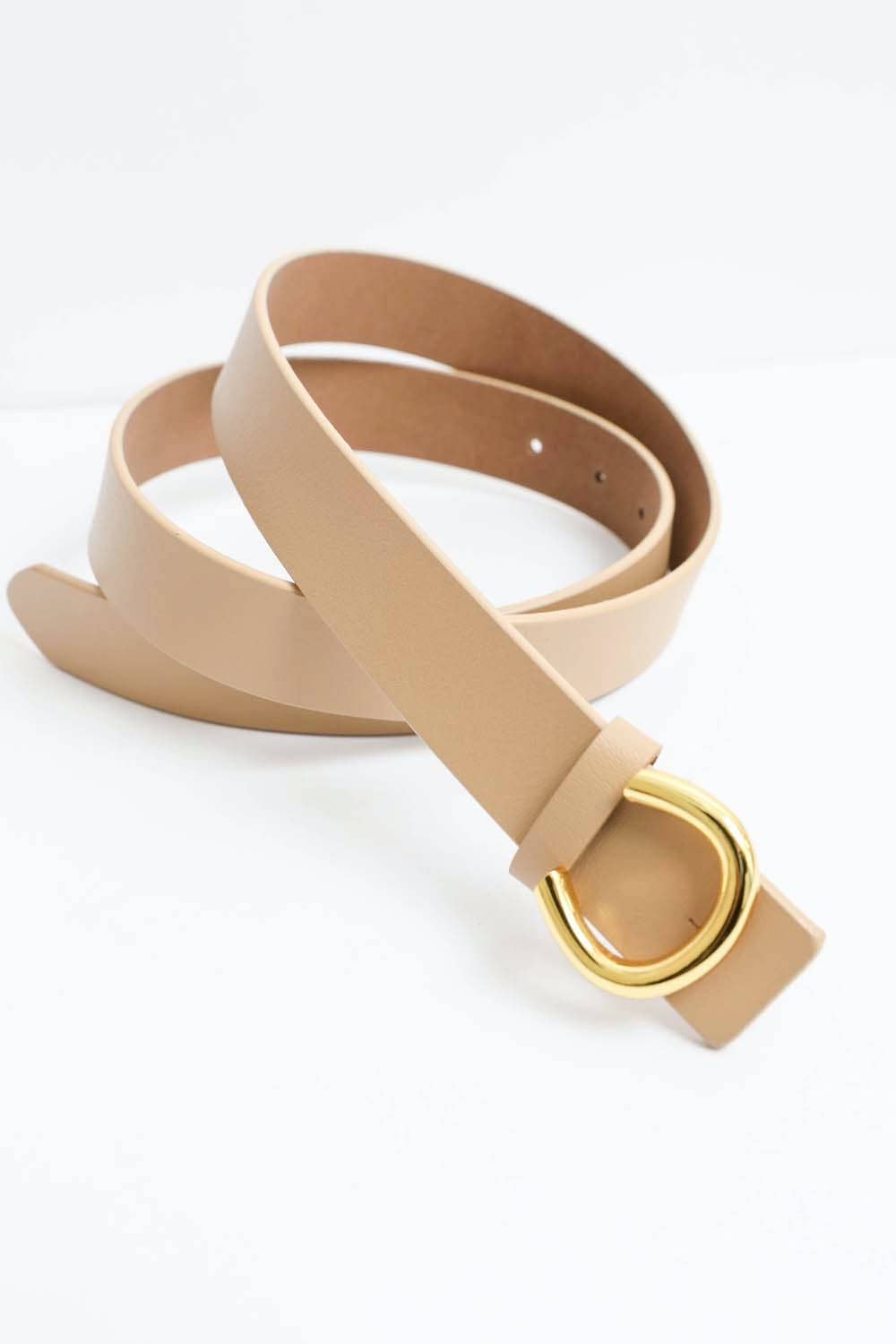Minimalist Gold Horseshoe Belt - Best & Co. Boutique