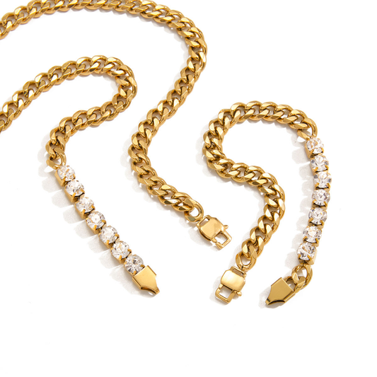 Tropez Curb Chain Necklace