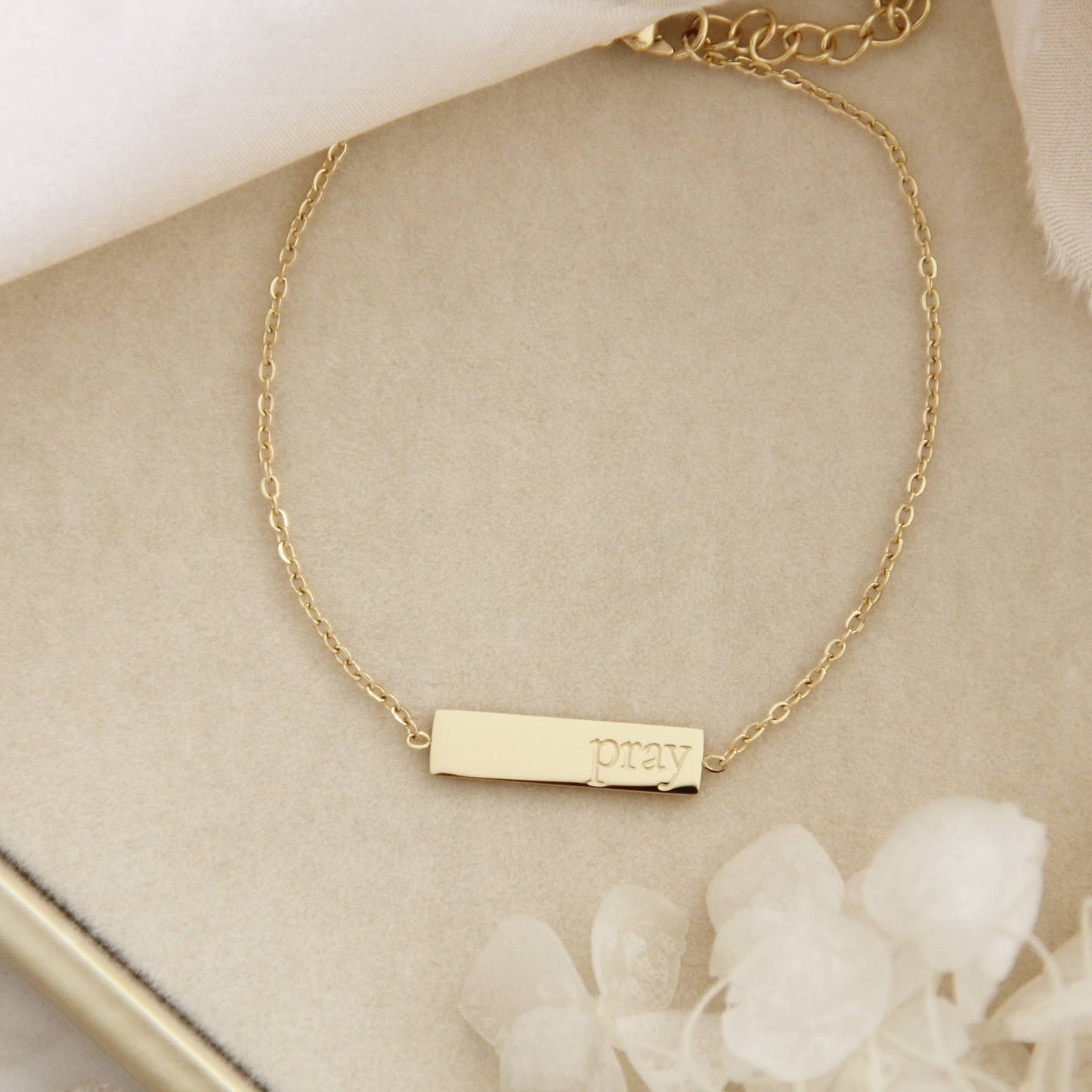 Pray Bracelet, John 14:13-14 - Best & Co. Boutique