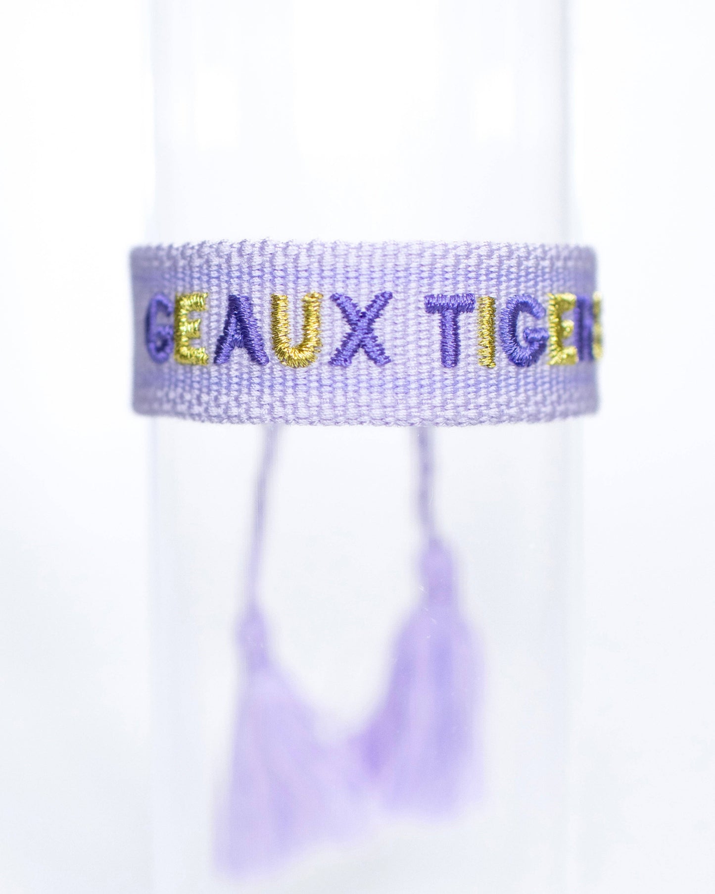 Geaux Tigers Tassel Bracelet - Best & Co. Boutique