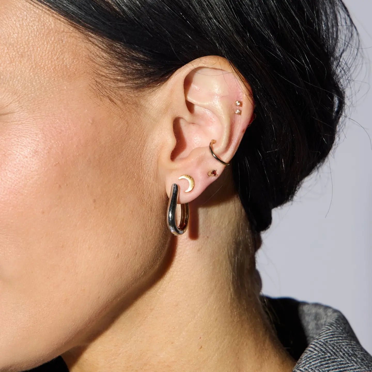 Flip Side Hoops