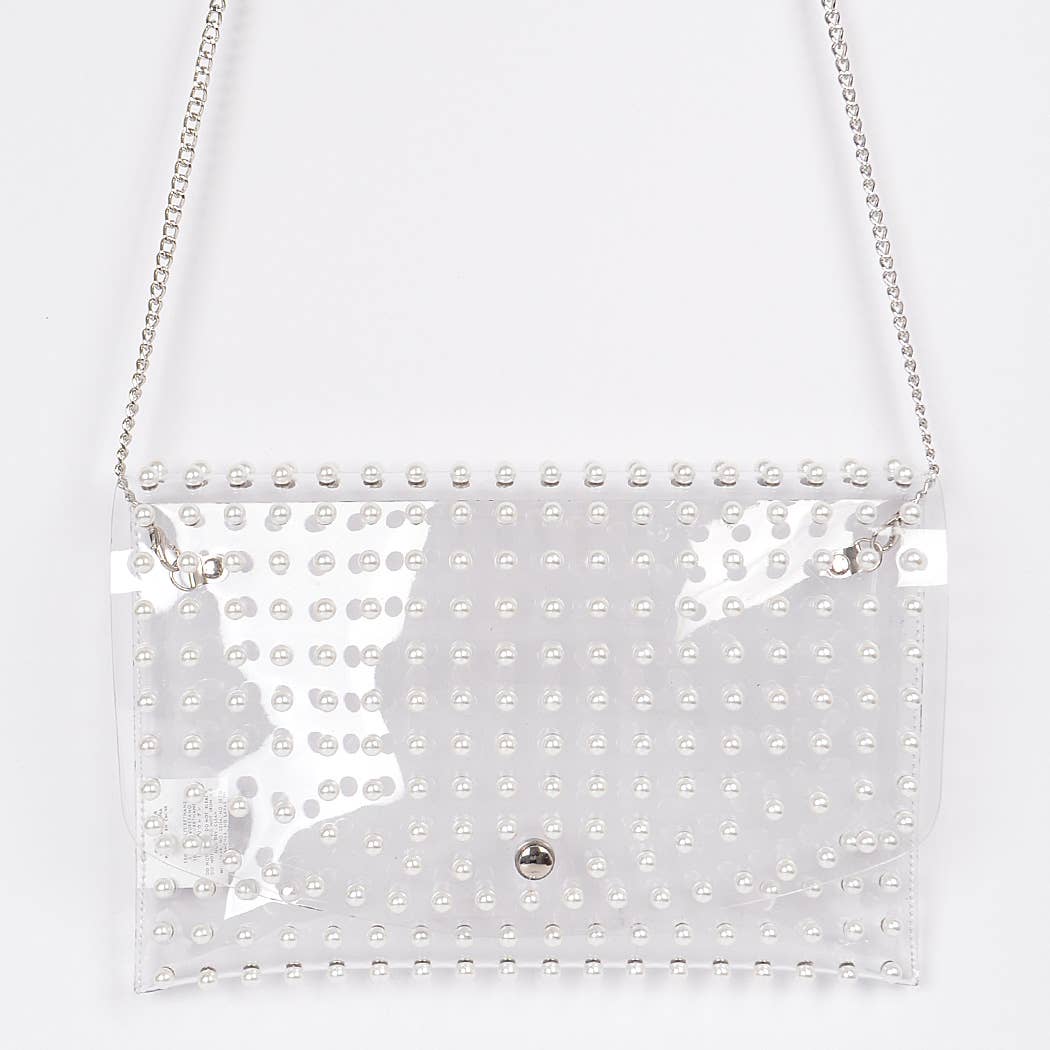 Pearls in the Stands Crossbody
