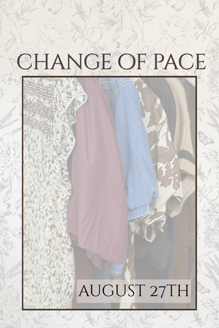 Change of Pace Edit