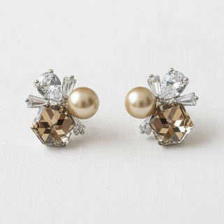 Art Deco Crystal Drop Earrings