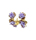 Purple and gold game day jewelry LSU