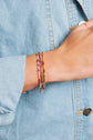 Beaded Game Day Stack | Purple