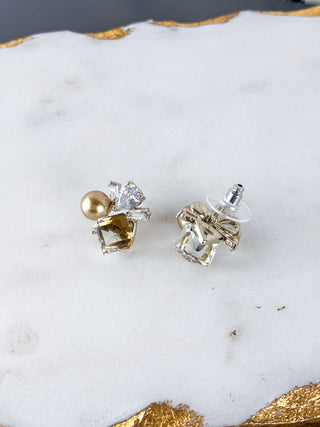 Art Deco Crystal Drop Earrings