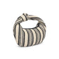 Tessa Straw Knotted Clutch (BW) - Best & Co. Boutique