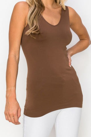 Reversible U-Neck/V-Neck Tank YELETE