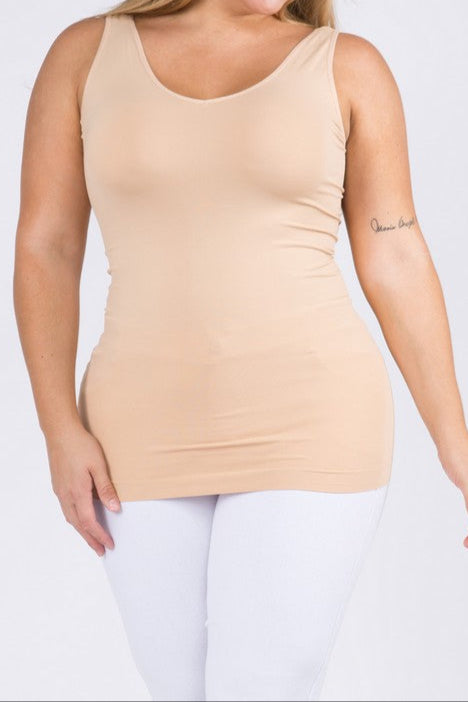 Reversible U-Neck/V-Neck Tank YELETE