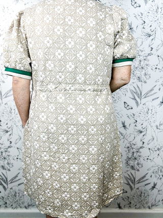 Hadley Floral Zip Up Dress | Curvy