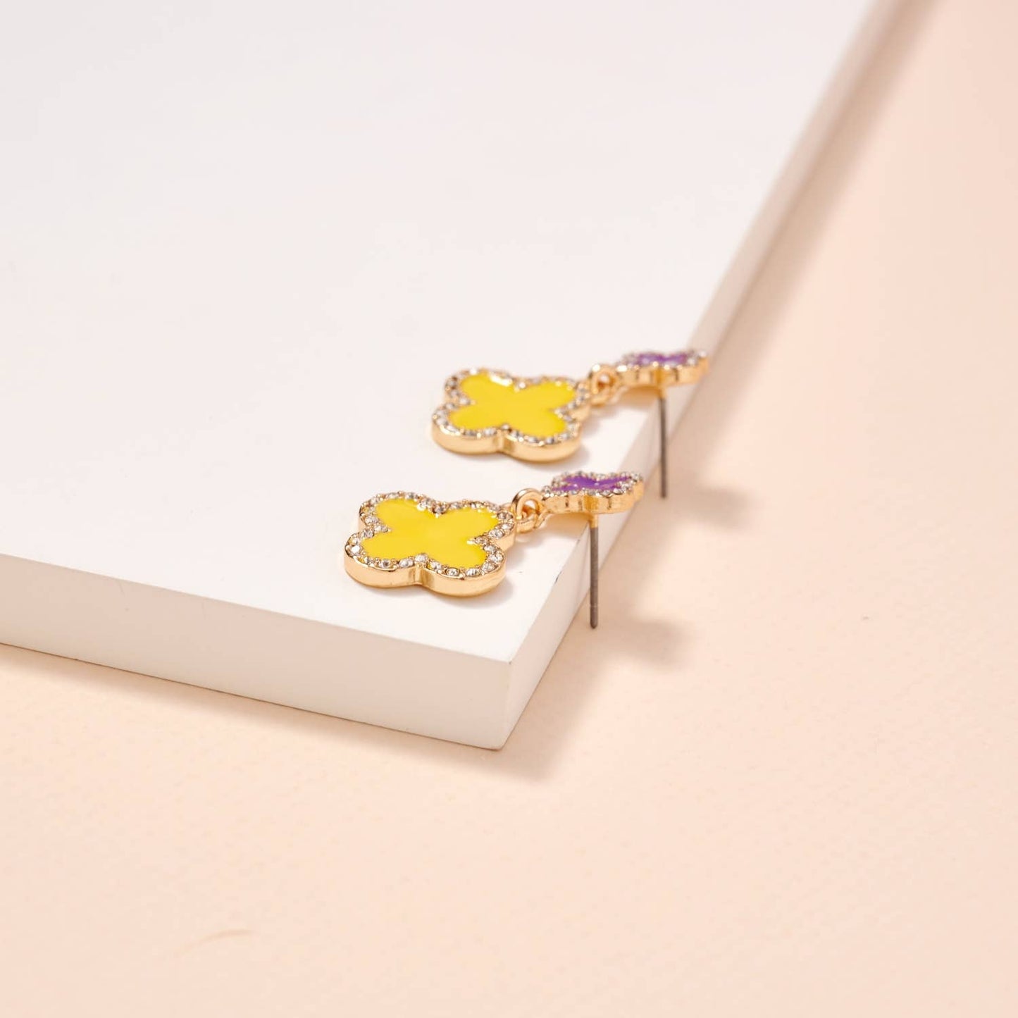Game Day Clover Earrings