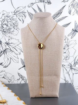Round Bolo Necklace | Mikayla