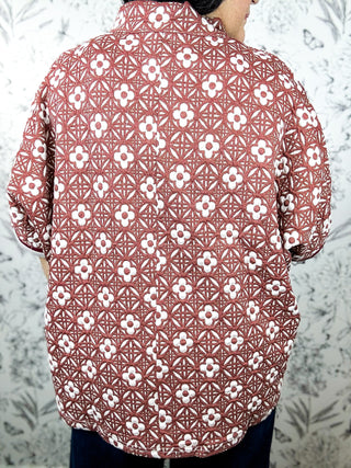 Autumn Jacquard Blouse | Curvy