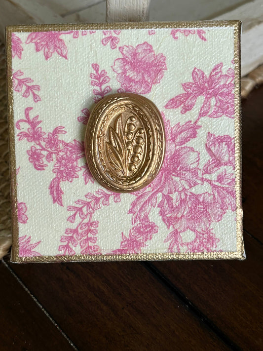 Pink Gold Gilded Lily of the Valley - Best & Co. Boutique