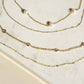 Dainty Turquoise Beaded Chain