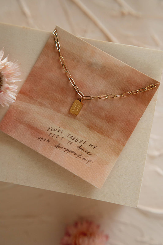 Pure Joy Tag Necklace - Best & Co. Boutique