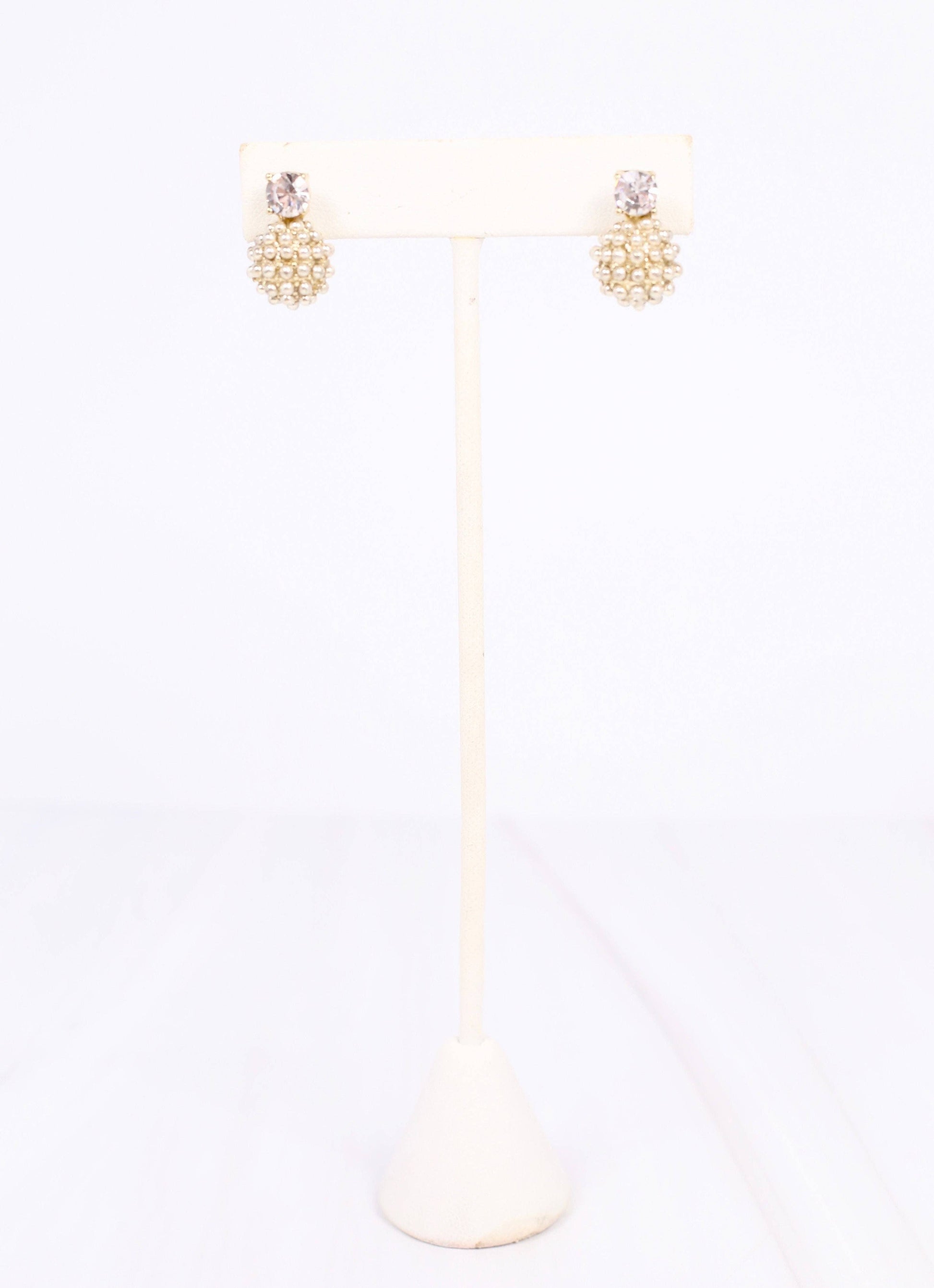 Woodall Pearl CZ Drops - Best & Co. Boutique