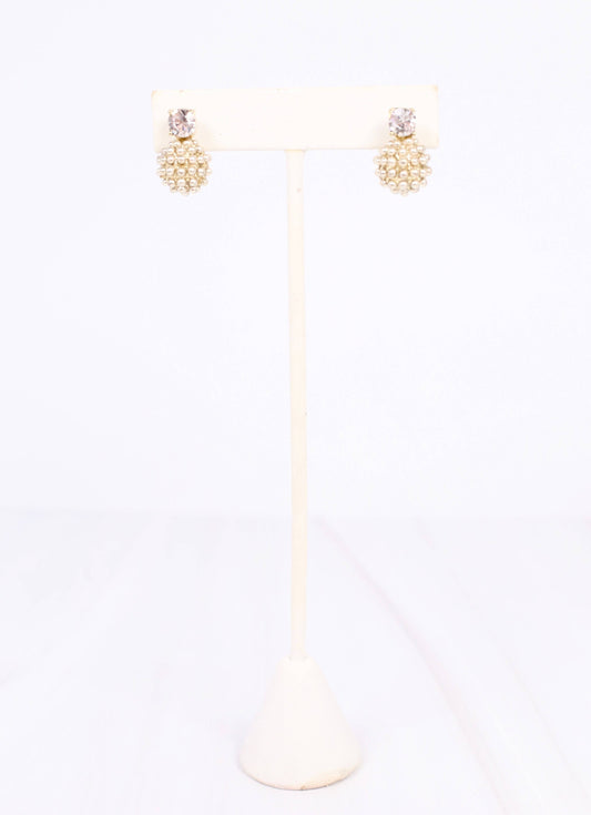 Woodall Pearl CZ Drops - Best & Co. Boutique