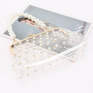 Pearl Shine Clear Crossbody
