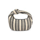 Tessa Straw Knotted Clutch (BW) - Best & Co. Boutique