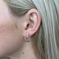 Cara Hoop Earrings | Silver