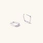 Cara Hoop Earrings | Silver