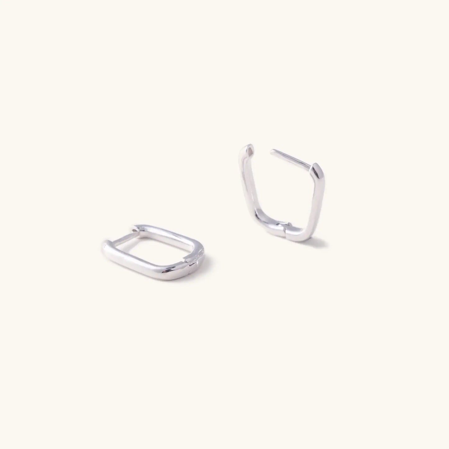 Cara Hoop Earrings | Silver