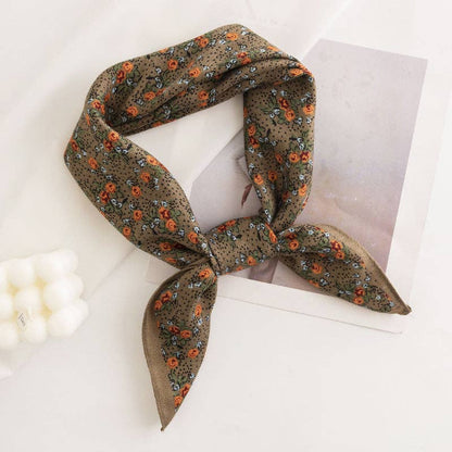 Vintage Floral Scarves (25.5x25.5) - Best & Co. Boutique