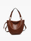 The Greer Paneled Hobo - Best & Co. Boutique